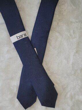Bar III Mens Auburn Floral Tie Navy OS